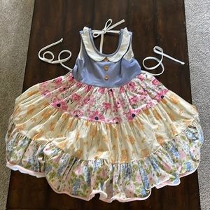 SweetHoney-Back scoop Twirl Dress